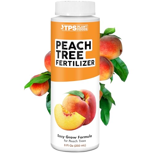 Peach Tree Fertilizer &amp;ndash; Liquid Peach Tree Plant Food for Healthy Growth &amp;amp; Fruit Production, 8 Oz