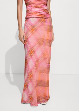 Printed Long Skirt