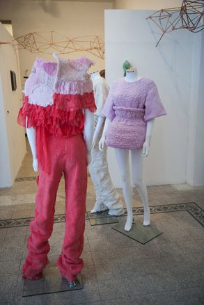 Clothes by Conny Groenewegen featured at Il Ponte Contemporanea gallery in Via di Panico