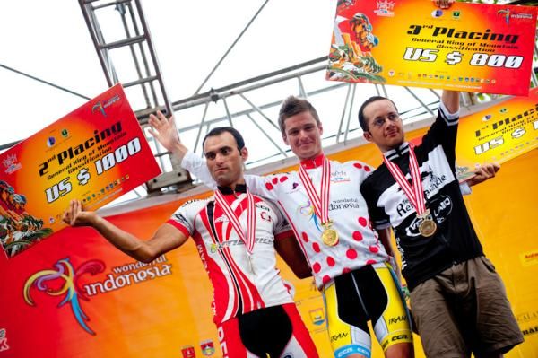 Oscar Pujol (Azad University Cross Team) gets the mountain classificaton