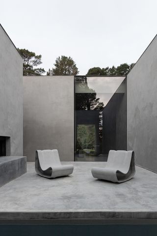 Grey House by Adam Kane in Australia