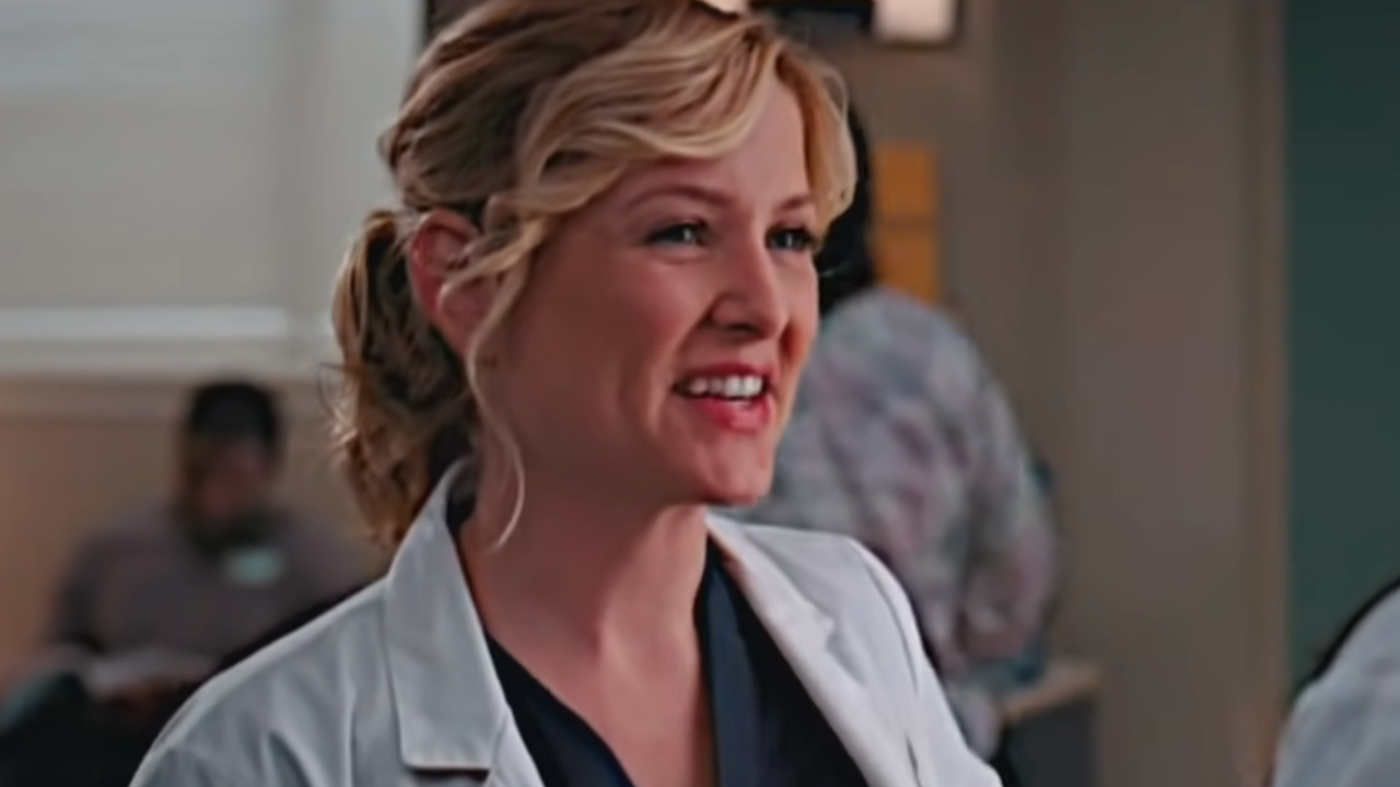 Jessica Capshaw on Grey's Anatomy.