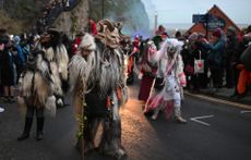The ninth annual Krampus parade takes place in Whitby