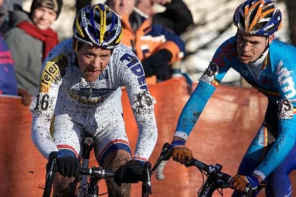 Belgium's Tom Meeusen (Telenet Fidea) is the day's winner despite mechanicals.