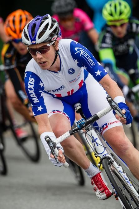Alison Powers (UnitedHealthcare) sports her National Champion colors.