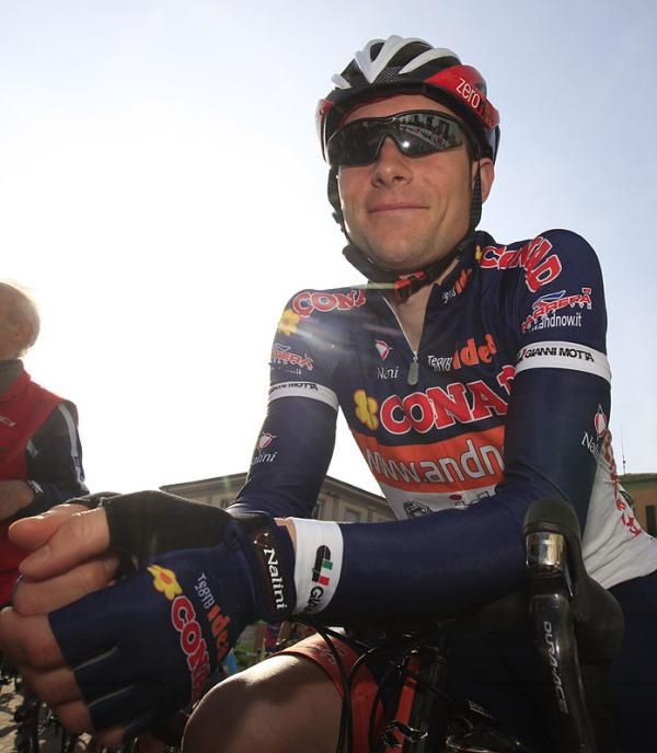 Simone Boifava (Team Idea) awaits the start