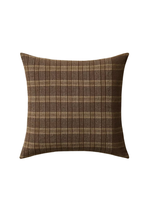 Brian Pillow - Brown 20" X 20"