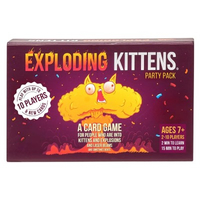 Exploding Kittens - Party Pack |$24.99$12.50 at AmazonSave $12.49-Buy it if:&nbsp; Don't buy it if:&nbsp;