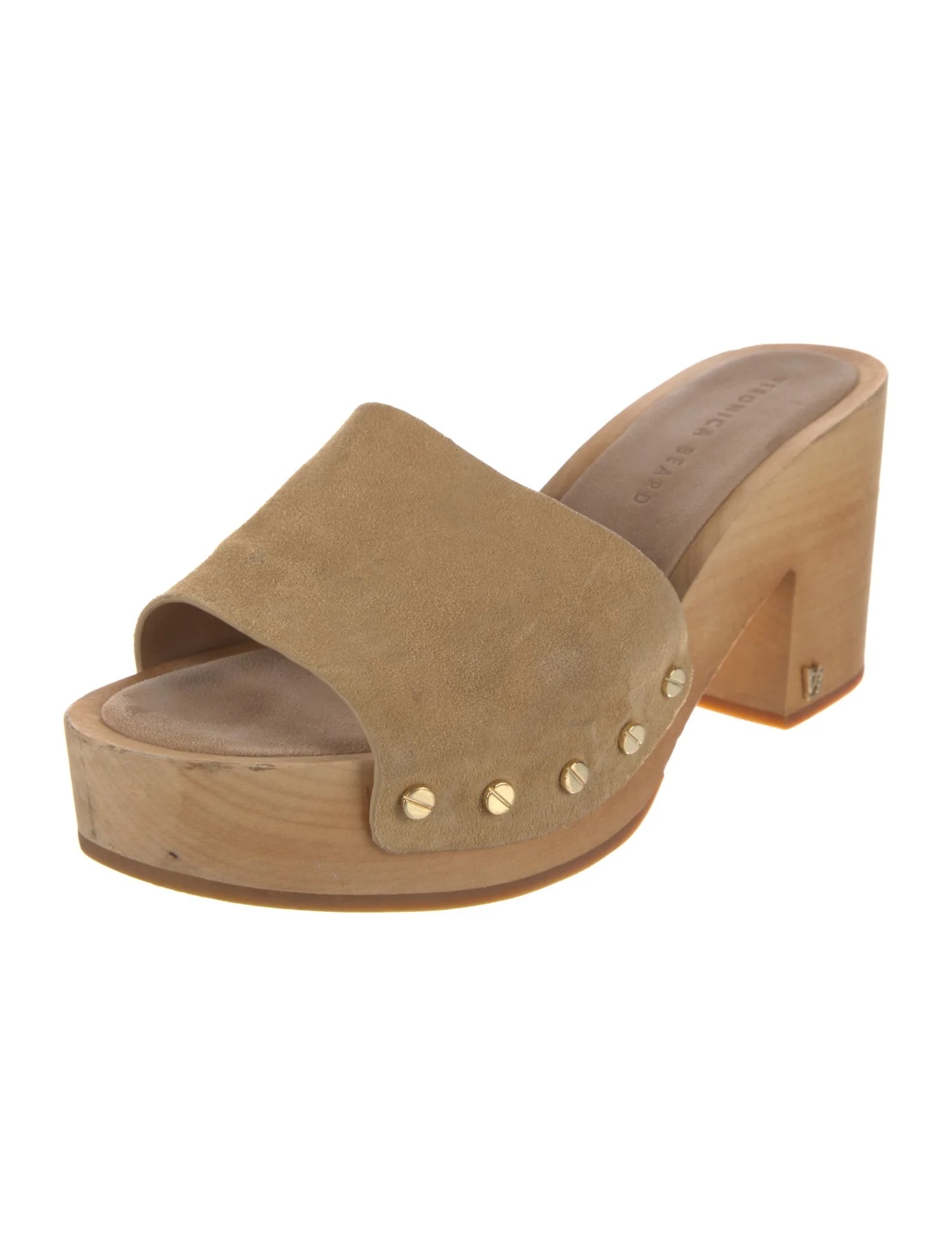 therealreal, Veronica Beard Suede Studded Sandals
