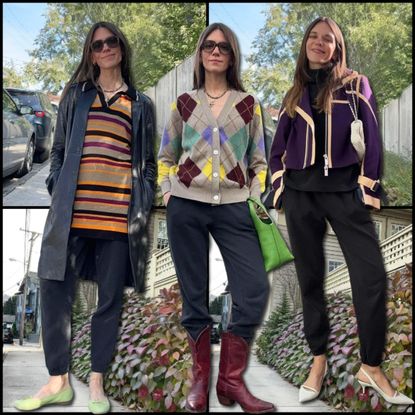 Julia Gall styles sweatpants in unexpected ways
