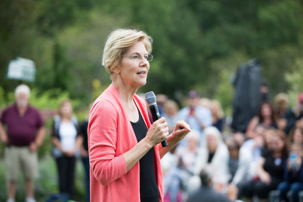 Sen. Elizabeth Warren.