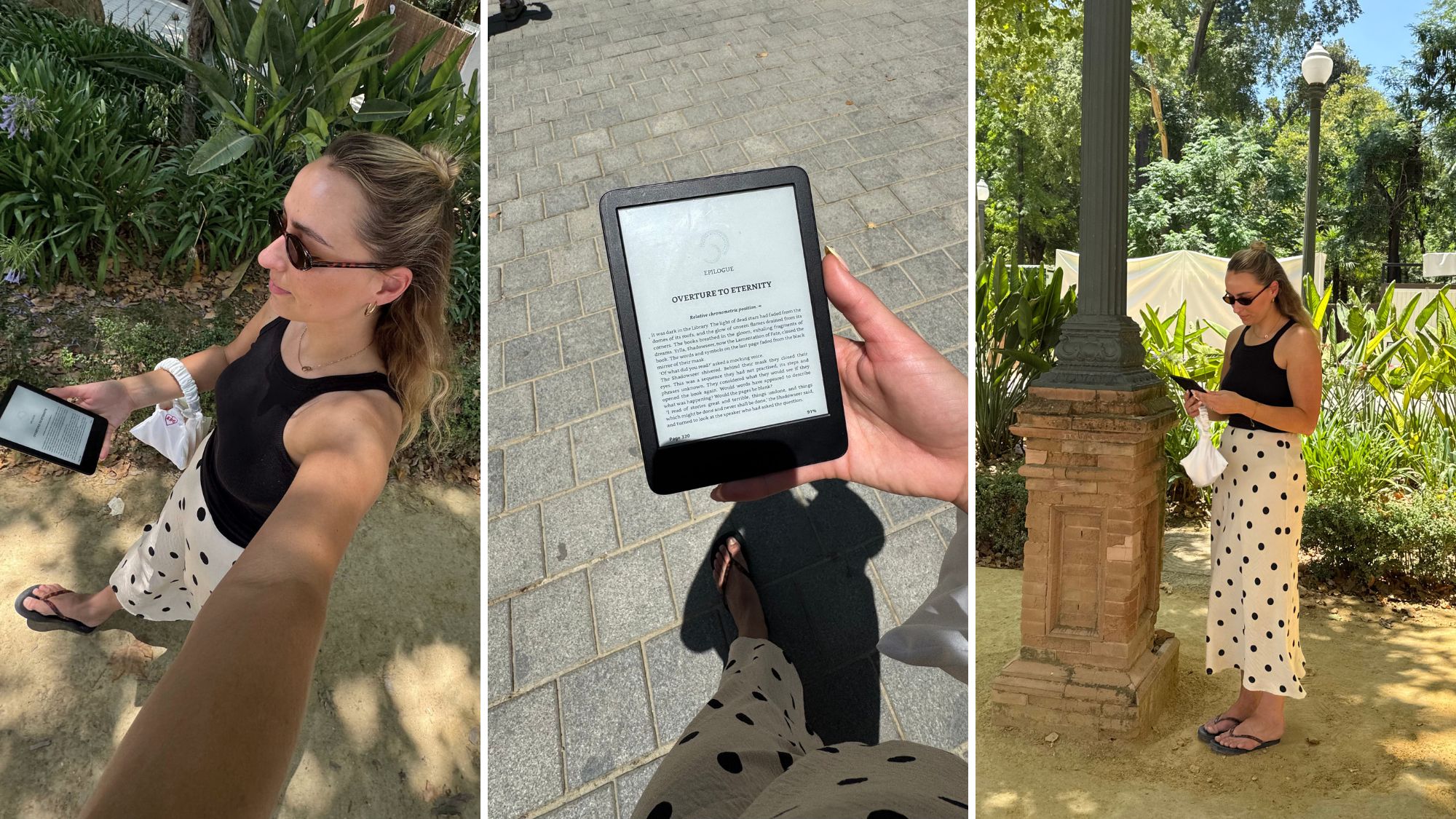 Health writer Georgia Brown trying Kindle walking