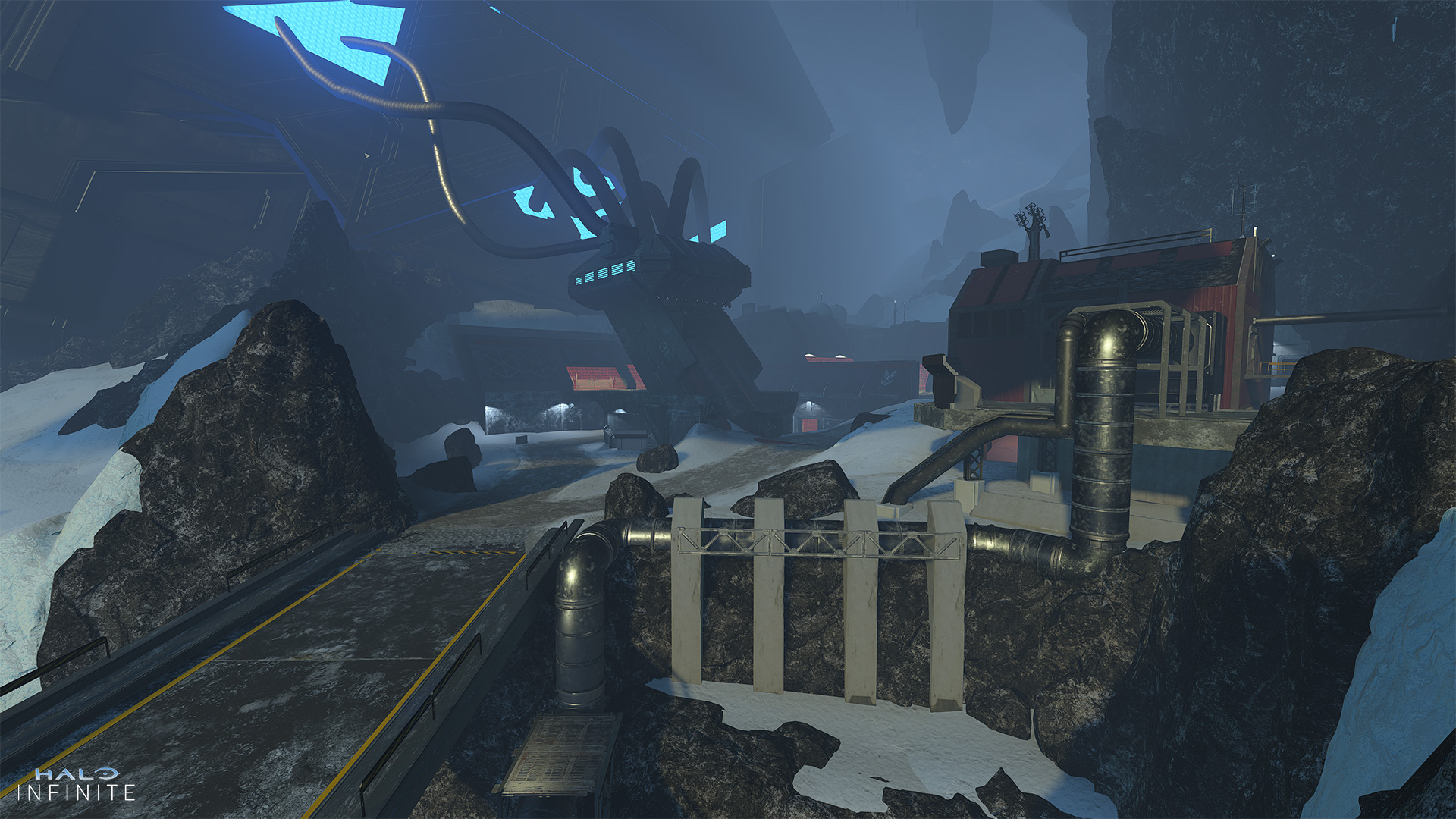 Three maps from Halo Infinite for the Invasion game mode