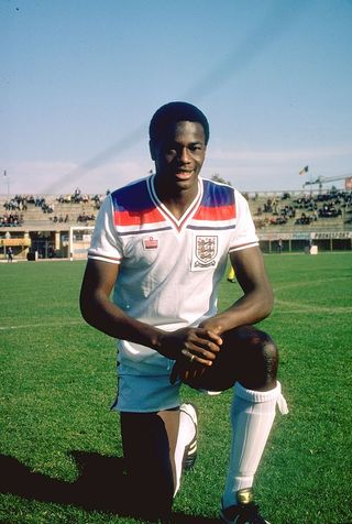 Justin Fashanu was capped for England in 1980.