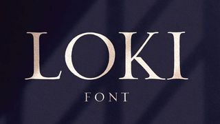 Best free fonts: Sample of Loki
