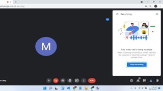 How to record a Google Meet call