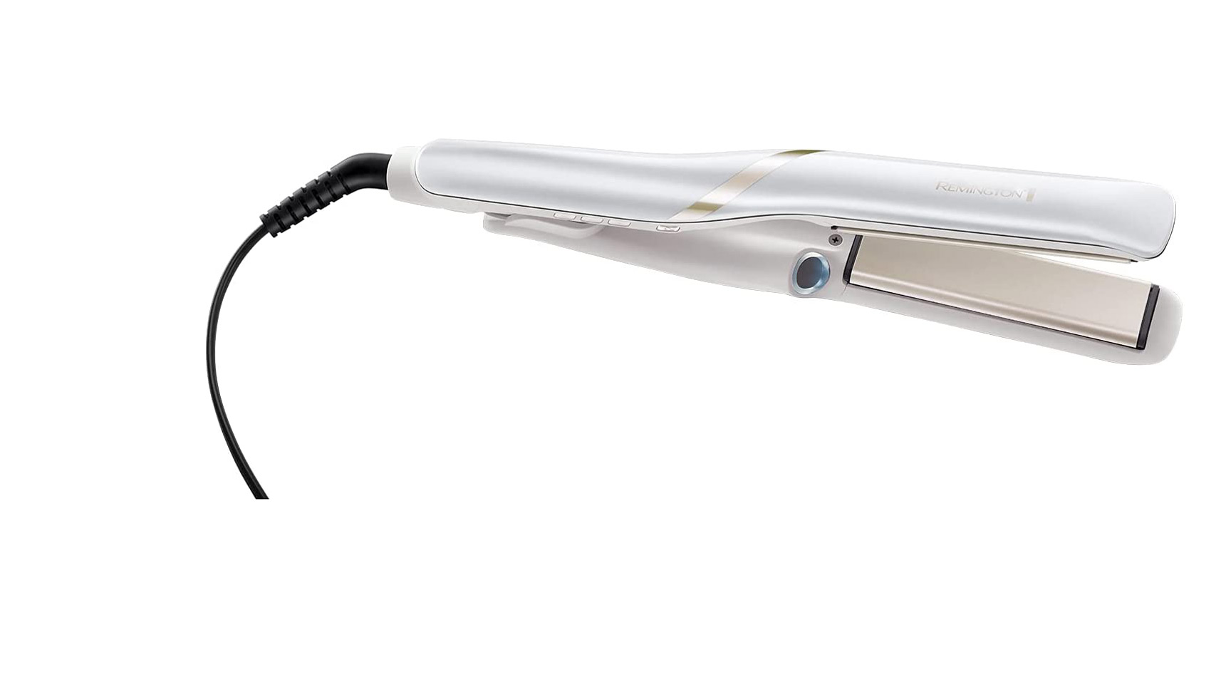 Remington Hydraluxe Pro Straightener S9001 dengan latar belakang putih