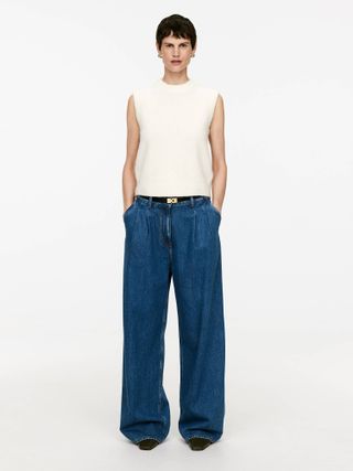 ARKET, wide jeans trousers