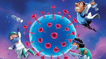 MoneyWeek coronavirus vaccine cover illustration