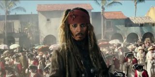 Johnny Depp as Captain Jack Sparrow