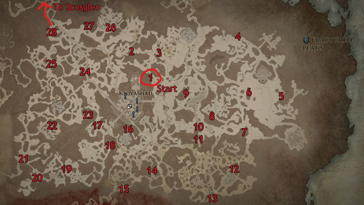 All Diablo 4 Altar of Lilith locations | PC Gamer