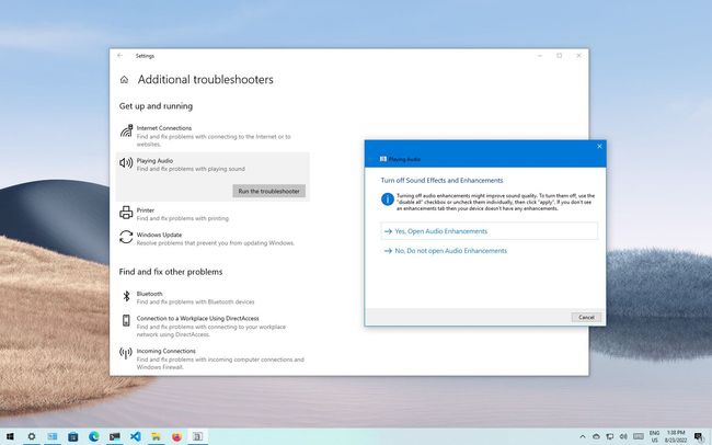 How to fix audio after applying system update (KB5015878) on Windows 10 ...