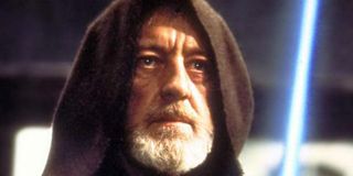 Alec Guinness as Obi-Wan "Ben" Kenobi in Star Wars
