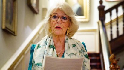 Duchess Camilla ‘marks rather than celebrates’ a powerful milestone with a speech during a reception at Clarence House