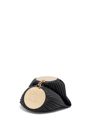 Bracelet Pouch in Pleated Nappa