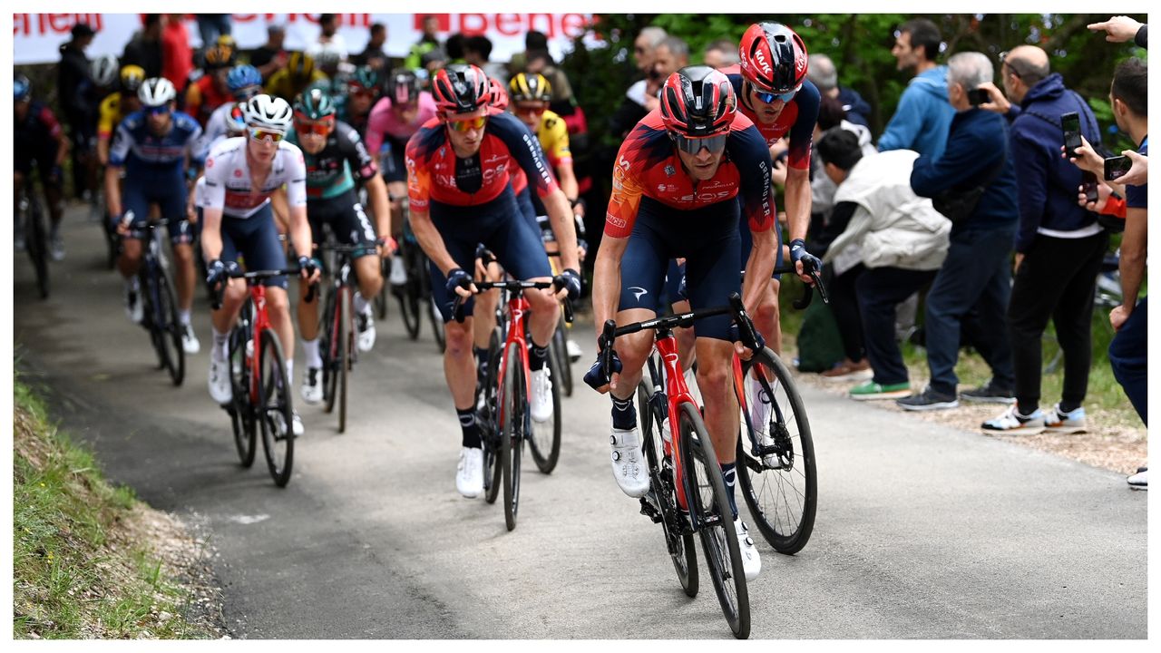  Laurens De Plus of Belgium and Team INEOS Grenadiers competes during the 106th Giro d&#039;Italia 2023, Stage 8