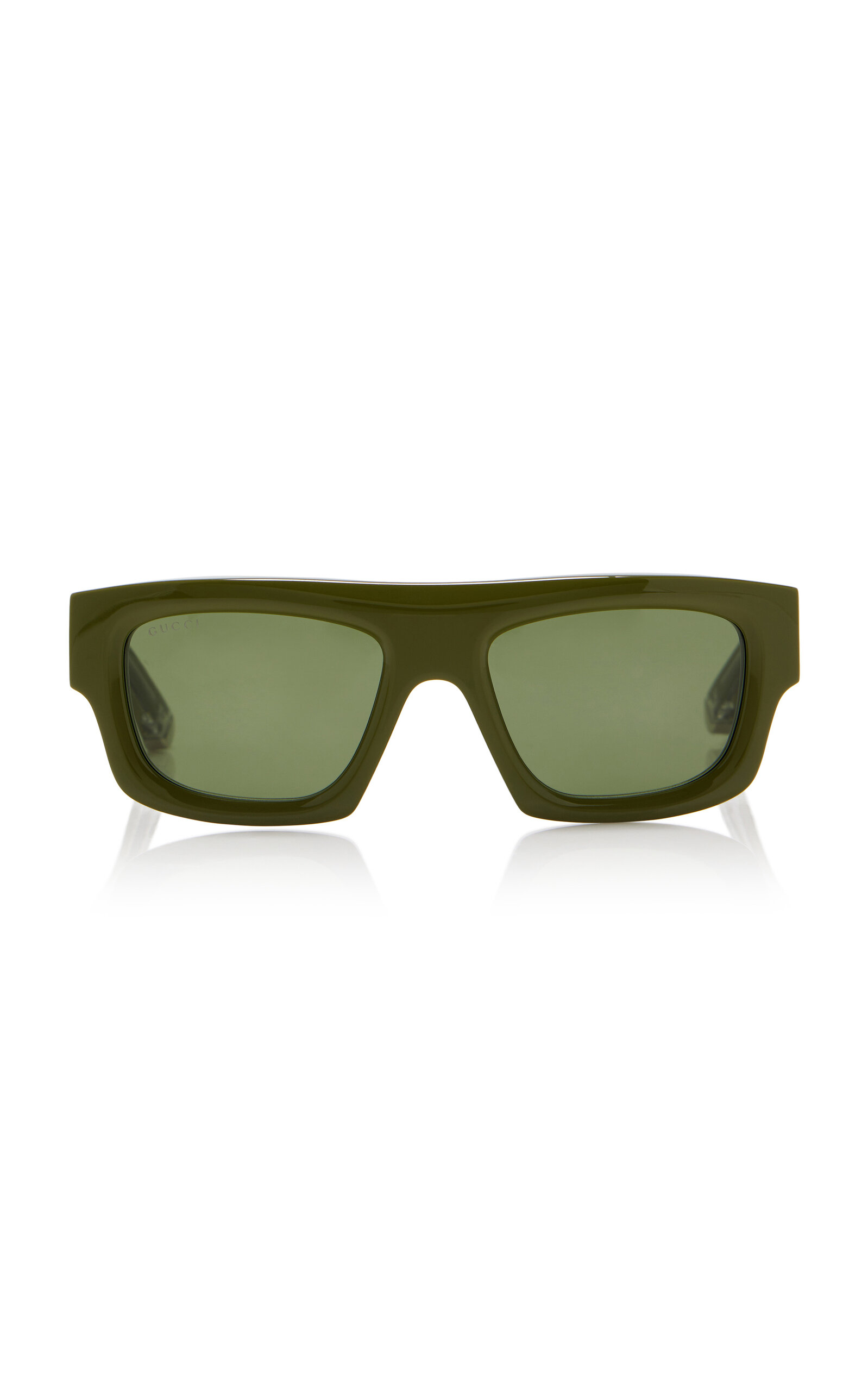 Square-Frame Acetate Sunglasses