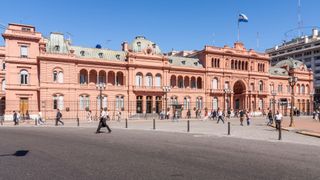 plaza in Buenos Aires