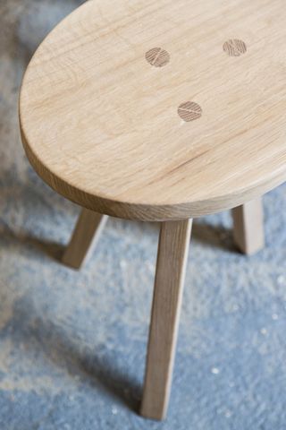 handmade in Britain stool by Alice Blogg