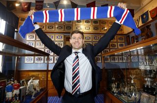 Rangers handed Gerrard his first manager's job when appointing him on a four-year contract in 2018
