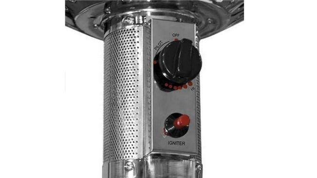 Hampton Bay 48000 BTU Stainless Steel Patio Heater review | Top Ten Reviews