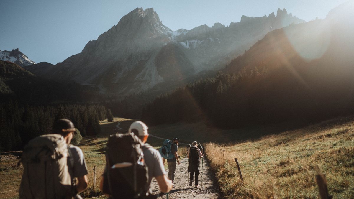 Hiking in the French Alps