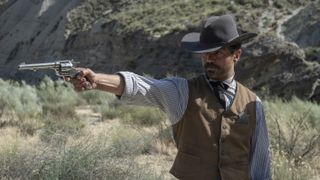Dominic Cooper in western That Dirty Black Bag