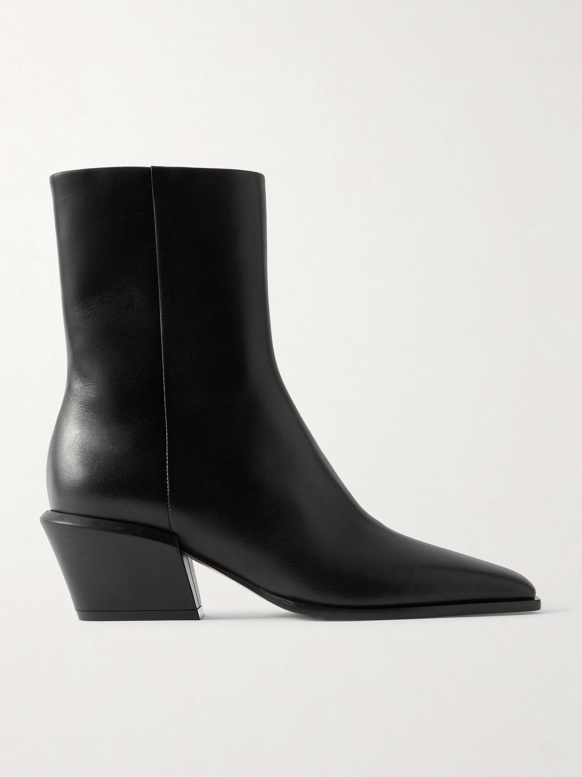 Bettina 50 Leather Ankle Boots