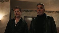 Brad Pitt and George Clooney in WOLFS