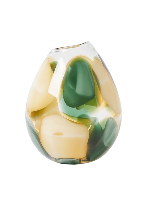 Kai Spot Green Glass Vase