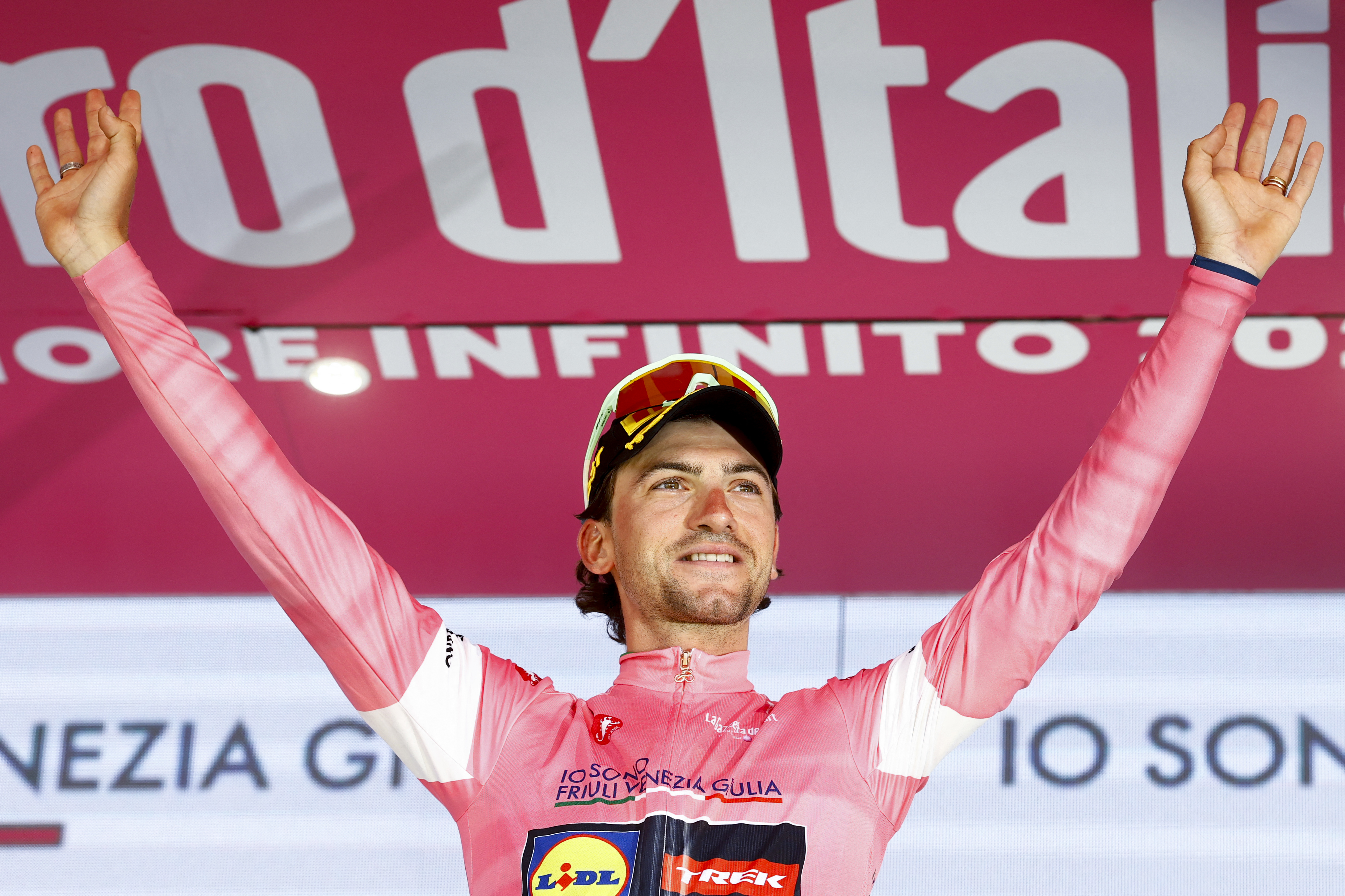 Giulio Ciccone in pink