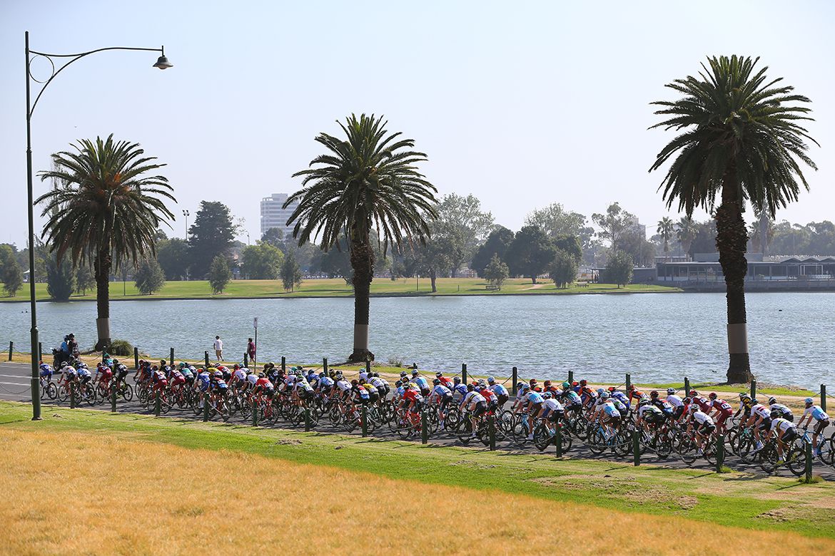 The weather was perfect for racing