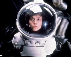 Sigourney Weaver in Alien.