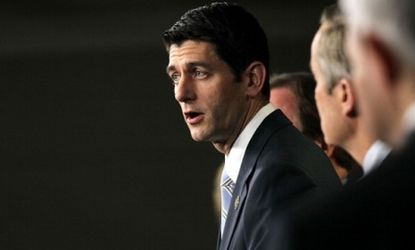 Rep. Paul Ryan (R-Wis.) bold 2012 budget went over big with GOP presidential hopefuls, but some say the politically risky plan will backfire in next year's election.