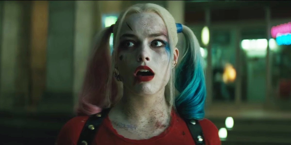 Margot Robbie as Harley Quinn in Suicide Squad