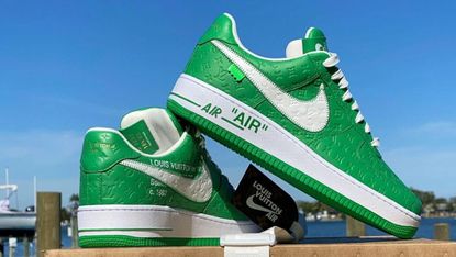 Louis Vuitton x Nike Air Force 1 by Virgil Abloh Collection Record