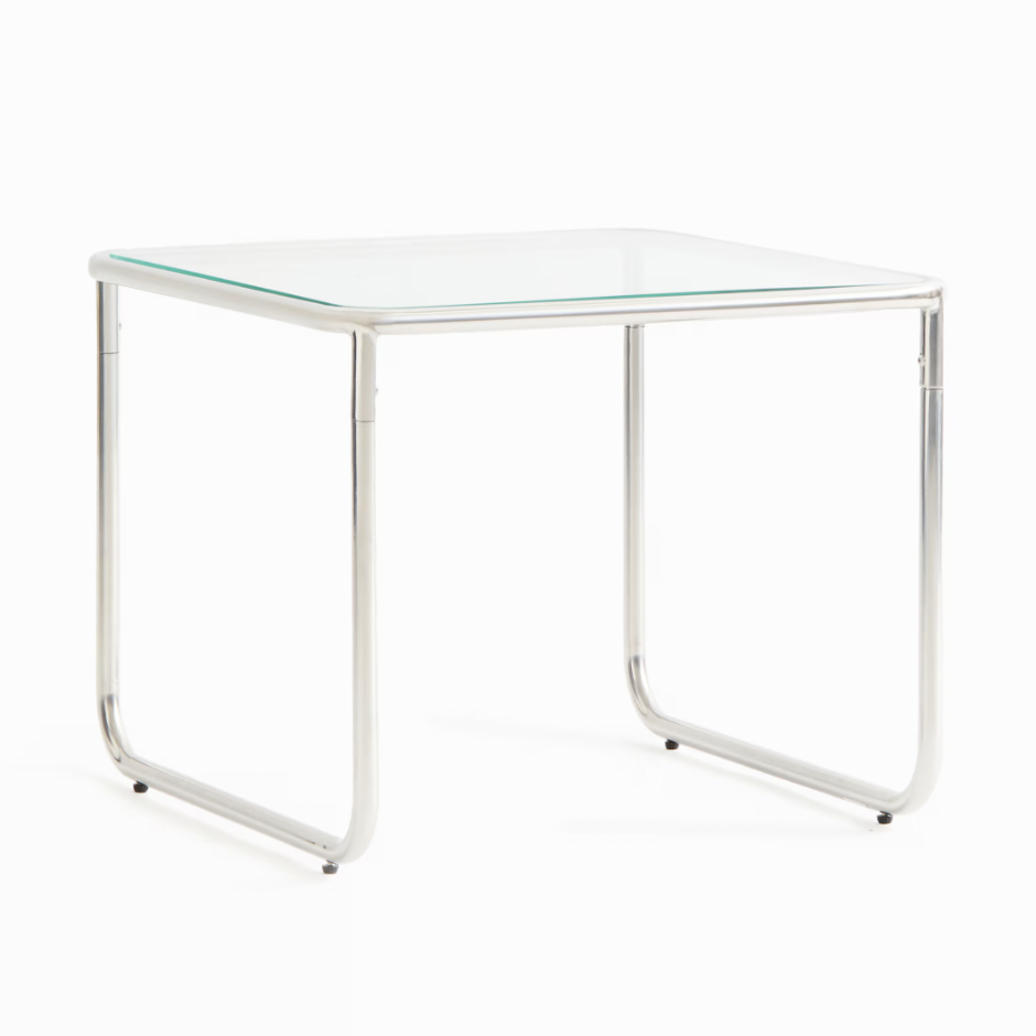 Glass-Top Coffee Table