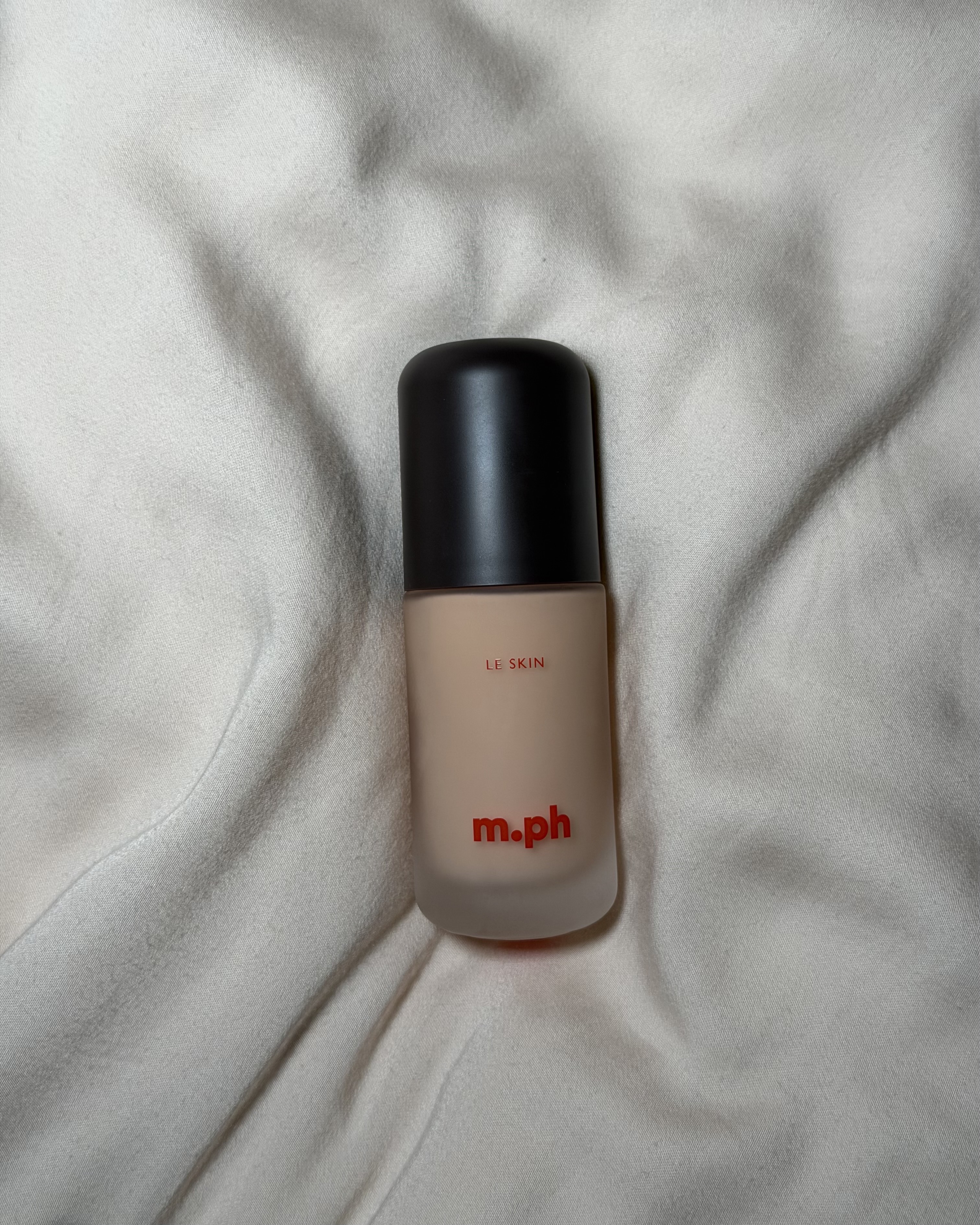 An image of Alyssa Brascia's bottle of m.Ph by Mary Phillips Le Skin Weightless Serum Foundation.