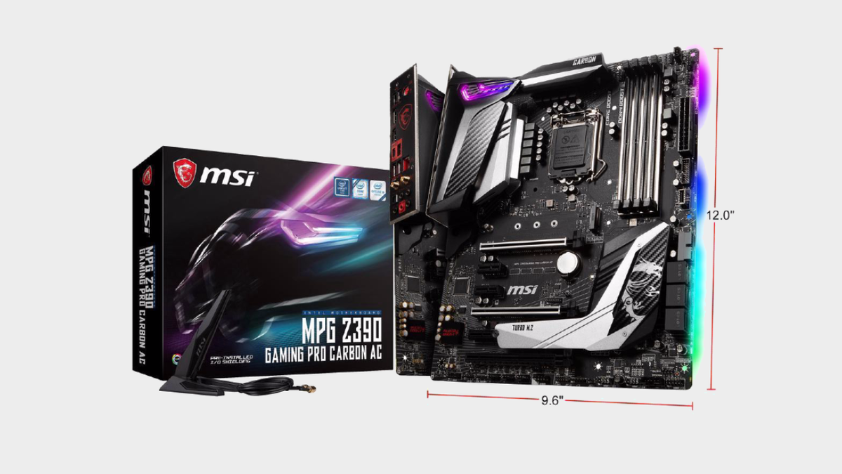 Grab The Msi Mpg Z390 Gaming Edge Ac Motherboard For Just 180 Pc Gamer