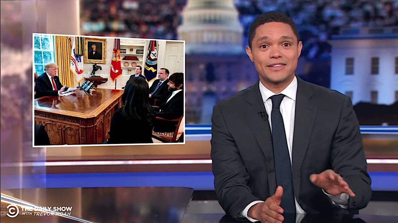 Trevor Noah on Trump meeting with Jack Dorsey